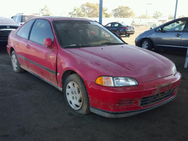 1HGEJ1225RL000323 - 1994 HONDA CIVIC EX RED photo 1