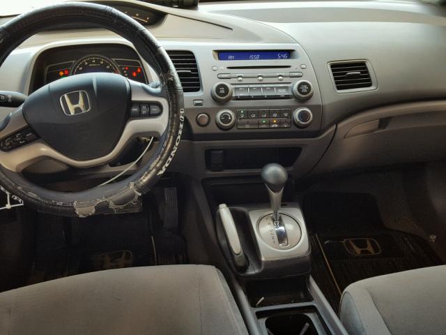 1HGFA16866L063560 - 2006 HONDA CIVIC EX SILVER photo 9