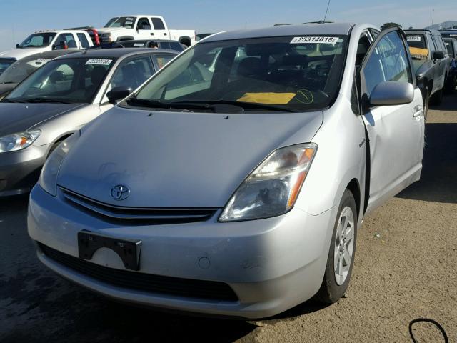 JTDKB20U787769289 - 2008 TOYOTA PRIUS SILVER photo 2