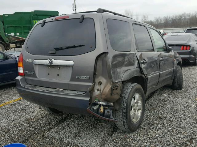 4F2YZ04123KM56019 - 2003 MAZDA TRIBUTE LX BROWN photo 4