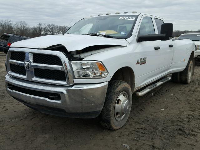 3C63RRGL3FG590908 - 2015 RAM 3500 ST WHITE photo 2