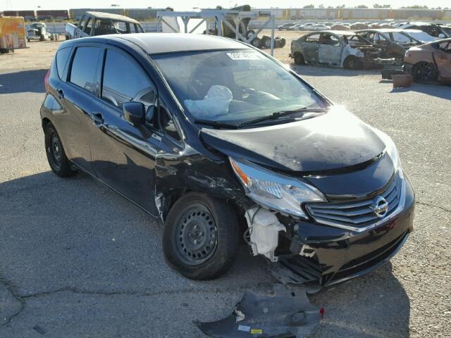 3N1CE2CP7FL377362 - 2015 NISSAN VERSA NOTE BLACK photo 1