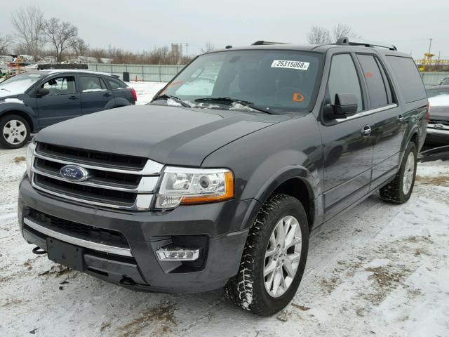 1FMJK2AT6HEA68378 - 2017 FORD EXPEDITION GRAY photo 2