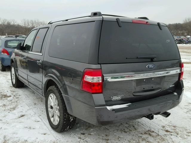 1FMJK2AT6HEA68378 - 2017 FORD EXPEDITION GRAY photo 3