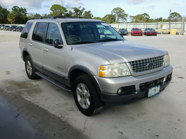 1FMZU63K34UA80562 - 2004 FORD EXPLORER X SILVER photo 1