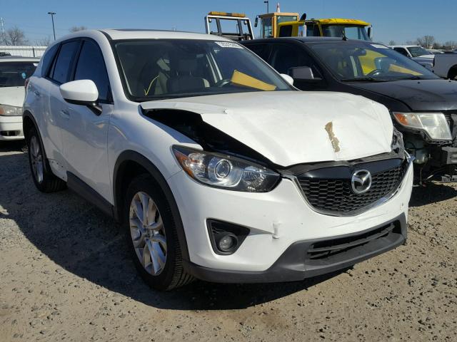 JM3KE2DY1E0423237 - 2014 MAZDA CX-5 GT WHITE photo 1