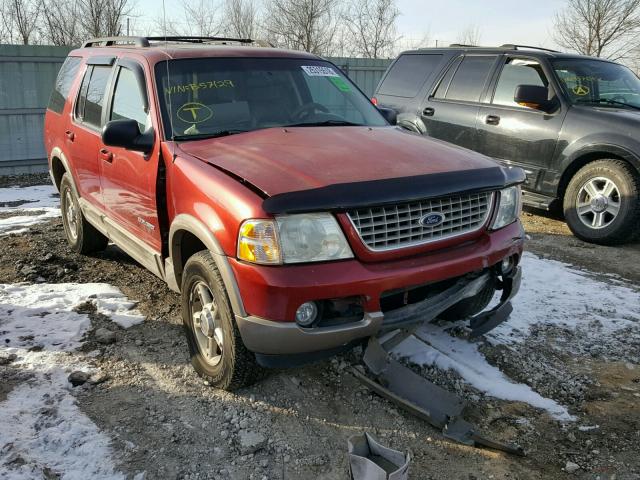 1FMZU74W32ZB57129 - 2002 FORD EXPLORER E MAROON photo 1