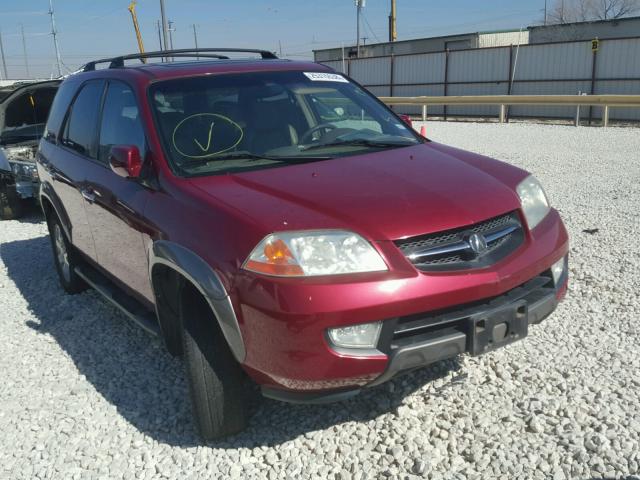 2HNYD18652H528938 - 2002 ACURA MDX TOURIN RED photo 1