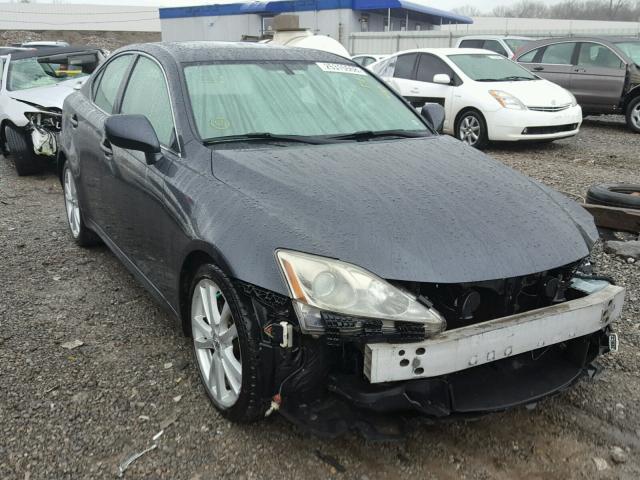 JTHBK262675029621 - 2007 LEXUS IS 250 BLACK photo 1