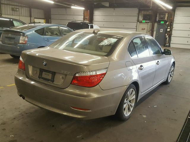 WBANV9C50AC138976 - 2010 BMW 535 XI Dorado foto 4