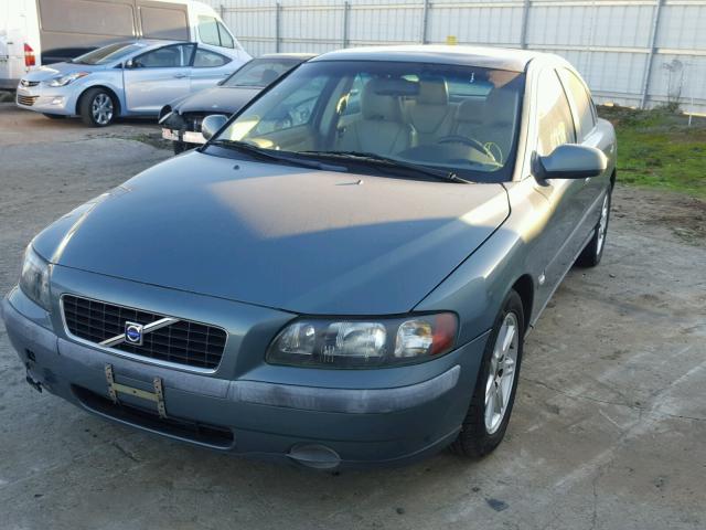 YV1RS58D212050064 - 2001 VOLVO S60 2.4T GREEN photo 2