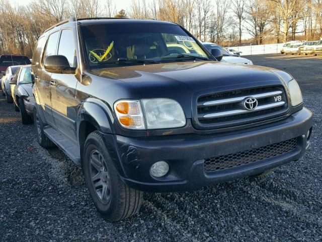 5TDBT48A33S154899 - 2003 TOYOTA SEQUOIA LI BLACK photo 1