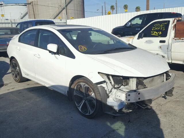 2HGFB6E56FH702034 - 2015 HONDA CIVIC SI WHITE photo 1