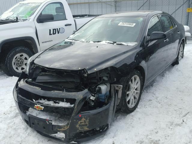 1G1ZG5E70CF149914 - 2012 CHEVROLET MALIBU LTZ 黑色 照片 2