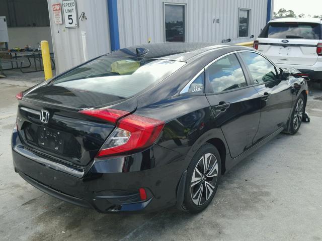 19XFC1F72GE034633 - 2016 HONDA CIVIC EXL BLACK photo 4