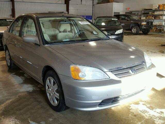 2HGES26733H597016 - 2003 HONDA CIVIC EX თეთრი ფოტო 1