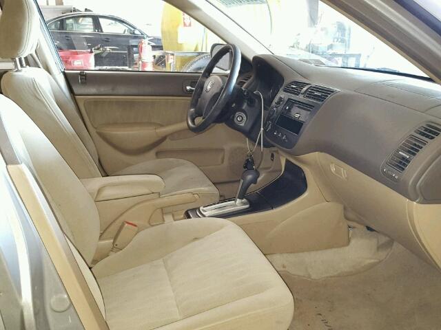 2HGES26733H597016 - 2003 HONDA CIVIC EX თეთრი ფოტო 5