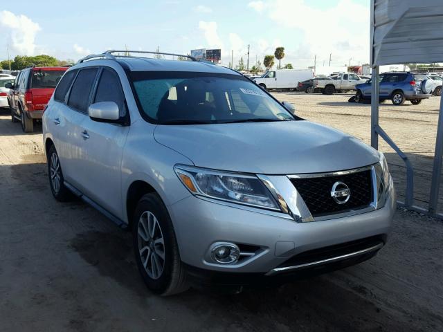 5N1AR2MN4GC617627 - 2016 NISSAN PATHFINDER SILVER photo 1