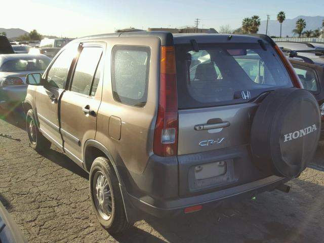 JHLRD68494C008675 - 2004 HONDA CR-V LX GOLD photo 3