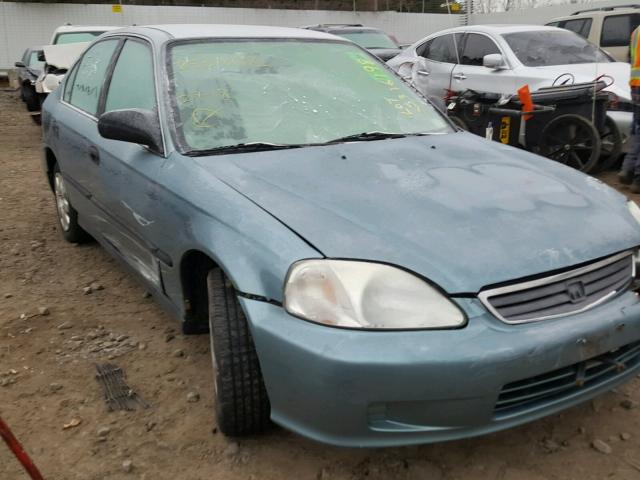 2HGEJ6671XH536344 - 1999 HONDA CIVIC LX BLUE photo 1