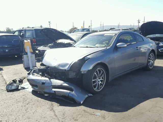 JNKCV54E56M707273 - 2006 INFINITI G35 GRAY photo 2