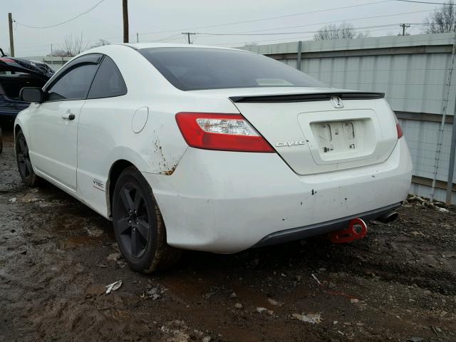 2HGFG12846H559622 - 2006 HONDA CIVIC EX თეთრი ფოტო 3