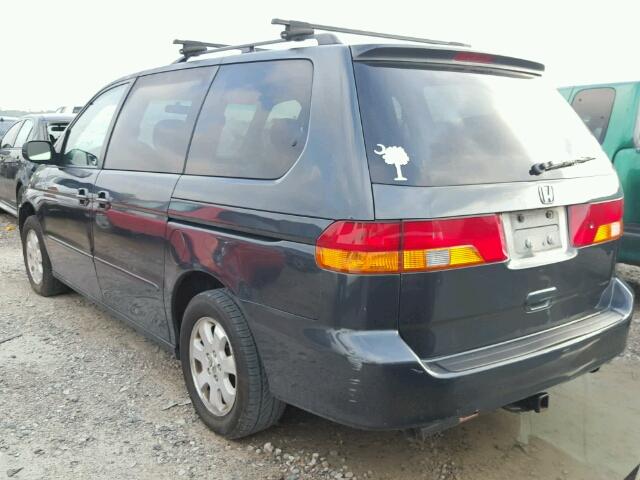 5FNRL18033B052866 - 2003 HONDA ODYSSEY EX GRAY photo 3