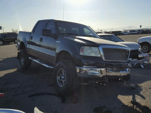 1FTPW14524KC42680 - 2004 FORD F150 SUPER BLACK photo 1