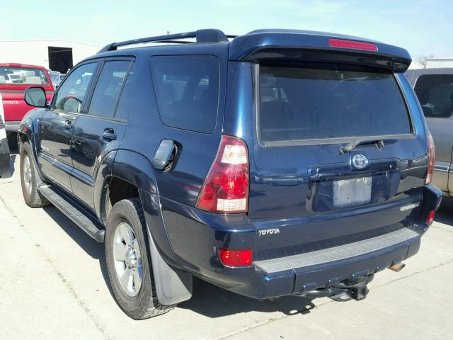 JTEBT17R158020076 - 2005 TOYOTA 4RUNNER LI BLUE photo 3