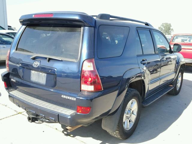 JTEBT17R158020076 - 2005 TOYOTA 4RUNNER LI BLUE photo 4