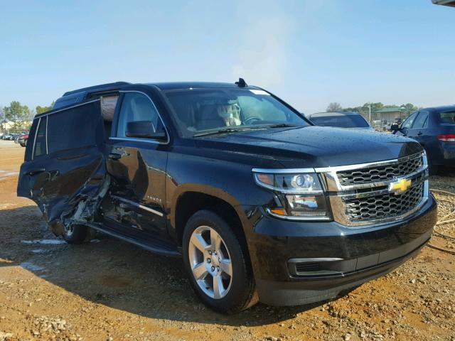 1GNSCAKC9GR468917 - 2016 CHEVROLET TAHOE C150 BLACK photo 1