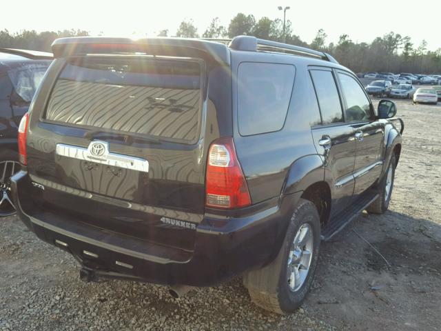 JTEBU14R660081232 - 2006 TOYOTA 4RUNNER SR BLACK photo 4