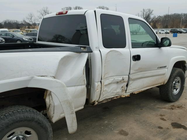 1GCHK29U24E345912 - 2004 CHEVROLET SILVERADO WHITE photo 9