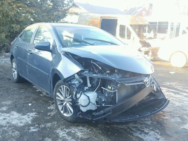 2T1BURHE5FC387869 - 2015 TOYOTA COROLLA L GRAY photo 1