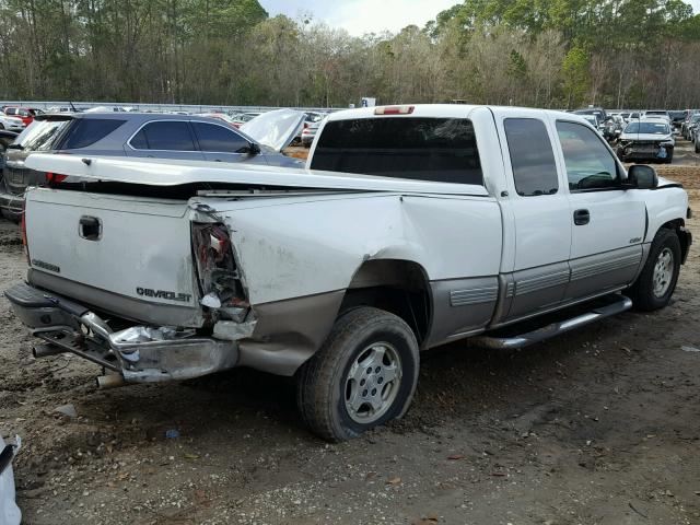 2GCEC19T221337499 - 2002 CHEVROLET SILVERADO WHITE photo 4