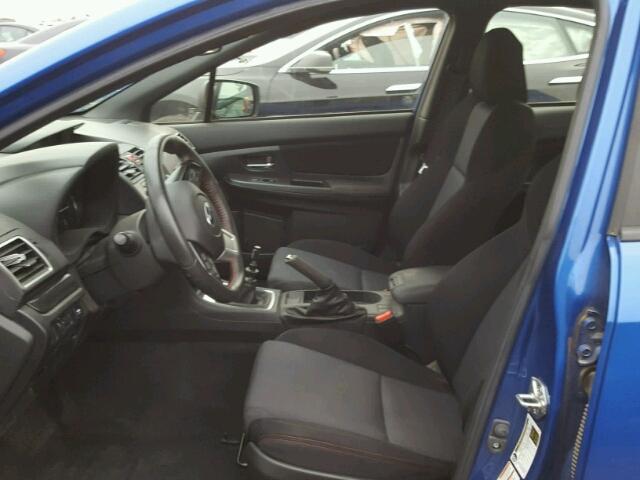 JF1VA1A64F9808132 - 2015 SUBARU WRX BLUE photo 5