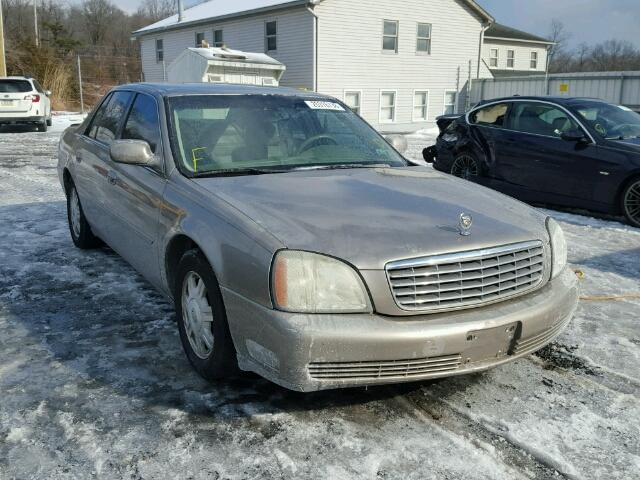 1G6KD54Y73U225848 - 2003 CADILLAC DEVILLE TAN photo 1