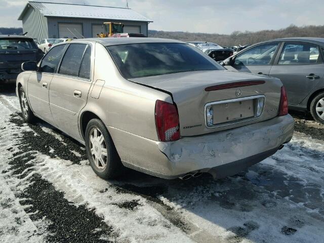 1G6KD54Y73U225848 - 2003 CADILLAC DEVILLE TAN photo 3