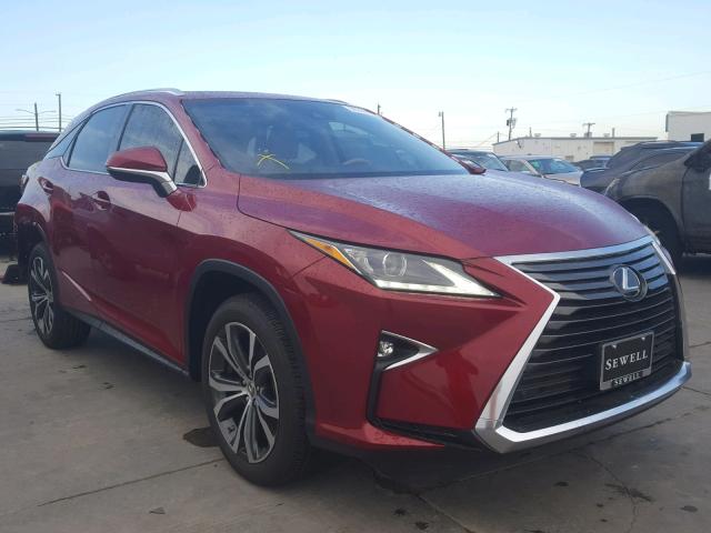 2T2ZZMCAXHC089372 - 2017 LEXUS RX 350 RED photo 1