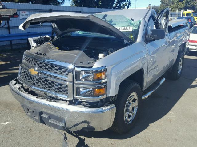 1GCNCPEHXEZ311071 - 2014 CHEVROLET SILVERADO SILVER photo 2