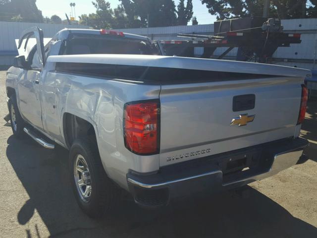 1GCNCPEHXEZ311071 - 2014 CHEVROLET SILVERADO SILVER photo 3