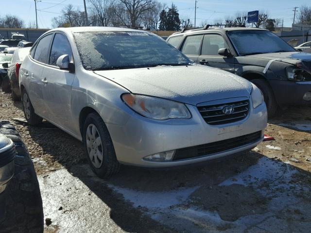 KMHDU46D68U579146 - 2008 HYUNDAI ELANTRA GL SILVER photo 1