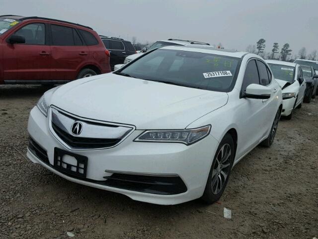 19UUB1F5XGA012716 - 2016 ACURA TLX TECH WHITE photo 2
