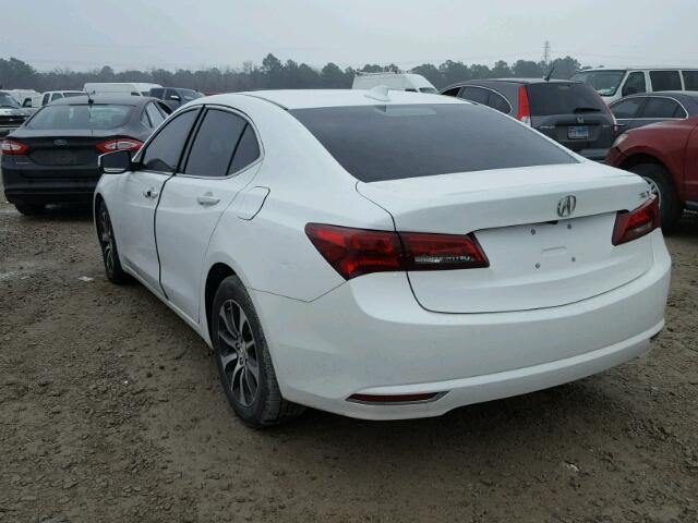 19UUB1F5XGA012716 - 2016 ACURA TLX TECH WHITE photo 3