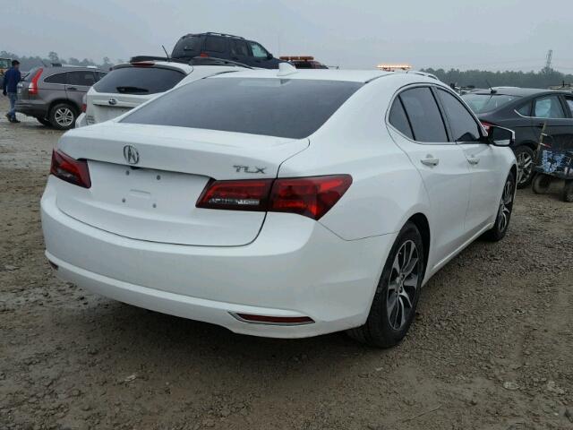 19UUB1F5XGA012716 - 2016 ACURA TLX TECH WHITE photo 4
