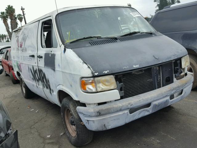 2B7HB21YXVK556416 - 1997 DODGE RAM VAN B2 WHITE photo 1