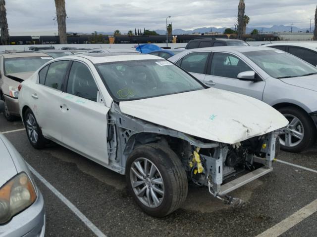 JN1BV7AP5FM339792 - 2015 INFINITI Q50 BASE Blanco foto 1