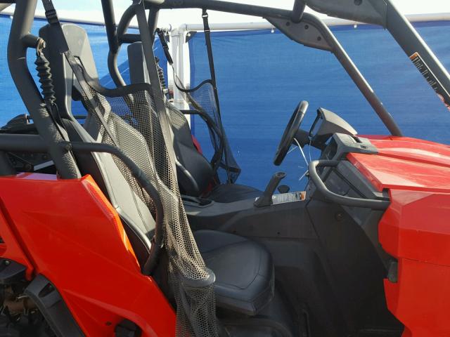 3JBKKHP10DJ000183 - 2013 CAN-AM COMMANDER RED photo 5