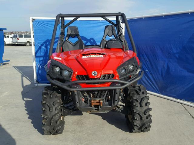 3JBKKHP10DJ000183 - 2013 CAN-AM COMMANDER RED photo 9