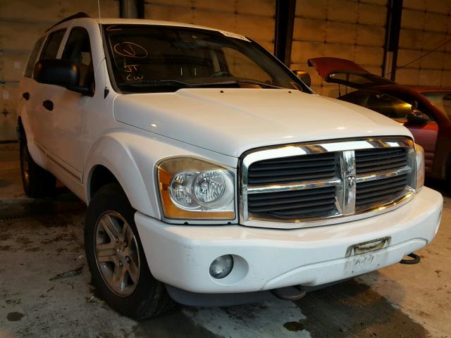 1D8HB58D94F220114 - 2004 DODGE DURANGO LI WHITE photo 1